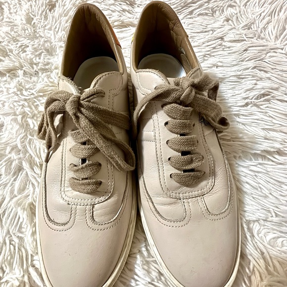 Hermes light grey sneakers with horse - Picture 5 of 8